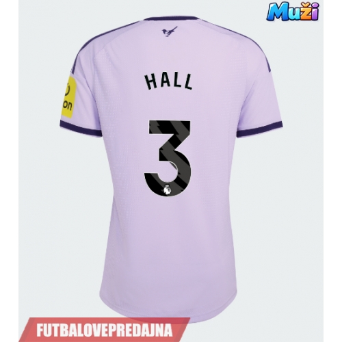 Lacne Muži Futbalové dres Newcastle United Lewis Hall #3 2026-27 Krátky Rukáv - Tretina